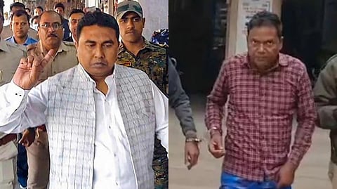  শেখ শাহজাহান এবং ধৃত মূল অভিযুক্ত আলিম মোল্লা