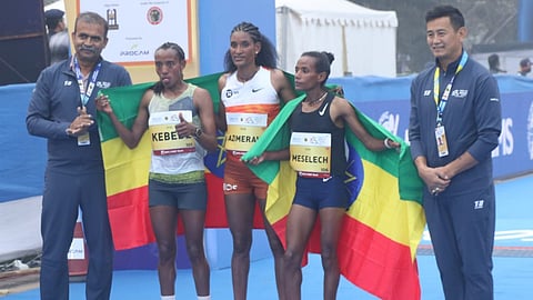 কলকাতা ম্যারাথনে উপস্থিত ছিলেন বাইচুঙ ভুটিয়া