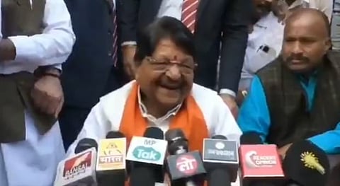 মধ্যপ্রদেশের মন্ত্রী কৈলাস বিজয়বর্গীয়