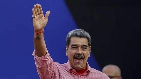 ভেনেজুয়েলার রাষ্ট্রপতি নিকোলাস মাদুরো