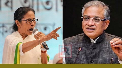 মুখ্যমন্ত্রী মমতা ব্যানার্জি ও মুখ্য নির্বাচন আধিকারিক জ্ঞানেশ কুমার 