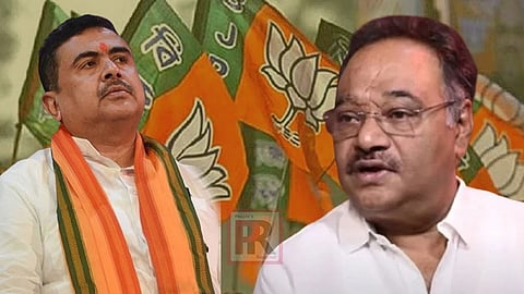 শুভেন্দু অধিকারী ও শমীক ভট্টাচার্য