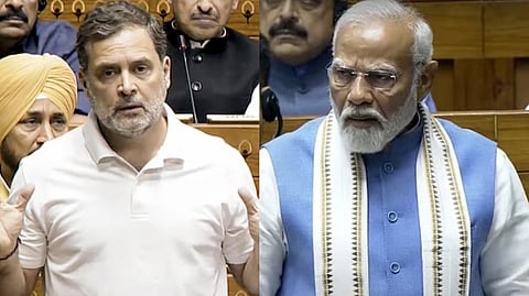 'ভারত মাতাকে বিক্রি করেছে মোদী সরকার' - লোকসভায় রাহুলের নিশানায় ভারত-মার্কিন বাণিজ্য চুক্তি