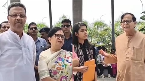 নির্বাচন কমিশনে বাম ও তৃণমূল প্রতিনিধি দল