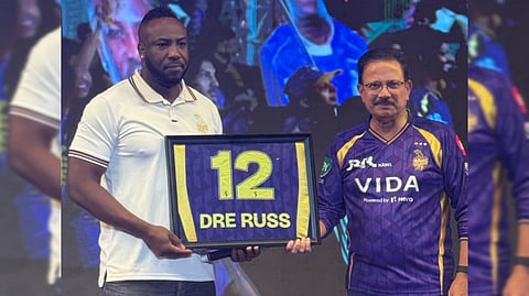 রাসেলের ১২ নম্বর জার্সিকে অবসরে পাঠাল কেকেআর