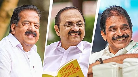 রমেশ চেন্নিথালা, ভি ডি সতীশন এবং কে সি বেণুগোপাল