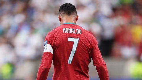 গোলের পর ক্রিশ্চিয়ানো রোনাল্ডো 