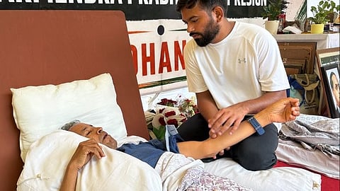 যন্তর মন্তরে অনশনের ১৭তম দিনে সোনম ওয়াংচুক