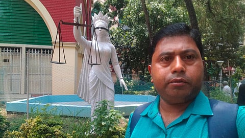 ভোট ফেরতের দাবি জানানো সন্দীপ ভট্টাচার্য 