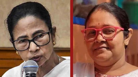 মমতা বন্দ্যোপাধ্যায় ও সঞ্চিতা দে প্রধান 