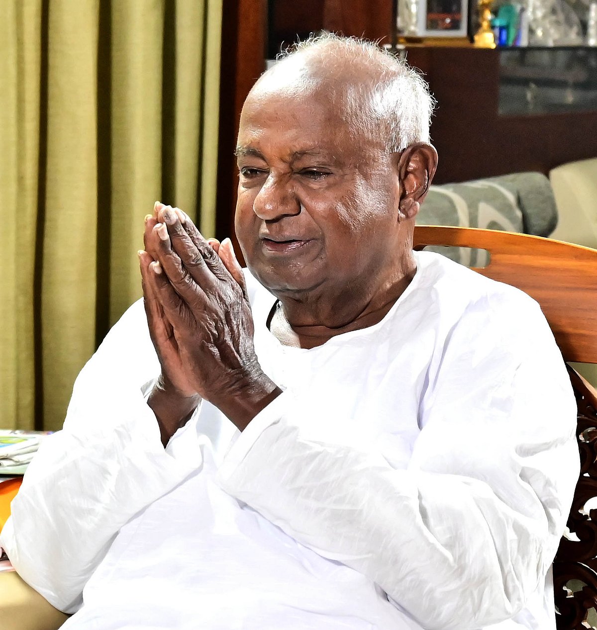 ಕರ್ನಾಟಕದ ಕಾಂಗ್ರೆಸ್ ಸರ್ಕಾರದಲ್ಲಿ ಭಾರಿ ಭ್ರಷ್ಟಾಚಾರ ನಡೆಯುತ್ತಿದೆ: ದೇವೇಗೌಡ