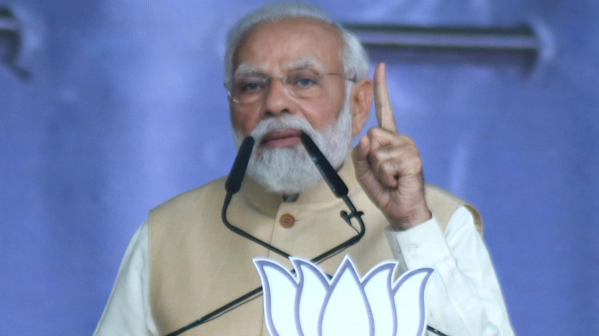 ಶೇ 85 ಕಮಿಷನ್‌ ತಿನ್ನುವ ಕಾಂಗ್ರೆಸ್‌: ಪ್ರಧಾನಿ ಮೋದಿ