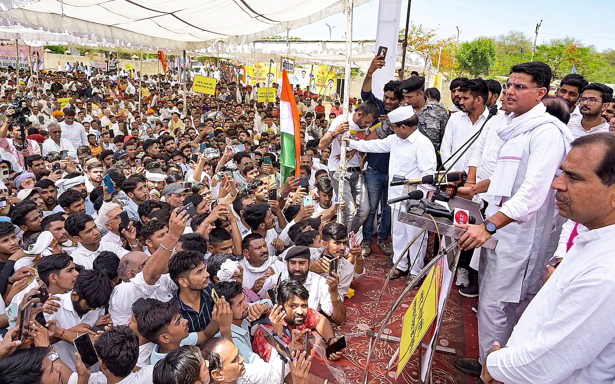 ಭ್ರಷ್ಟಾಚಾರದ ವಿರುದ್ಧ ಪೈಲಟ್‌ ಪಾದಯಾತ್ರೆ:  ಪಕ್ಷದ ನಾಯಕತ್ವದ ವಿರುದ್ಧ ಮತ್ತೆ ಬಂಡಾಯ