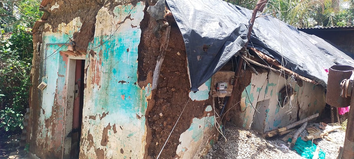 ಕುಶಾಲನಗರ : ಮಣ್ಣಿನ ಶಿಥಿಲ ಮನೆಯಲ್ಲಿ ಶತಾಯುಷಿ