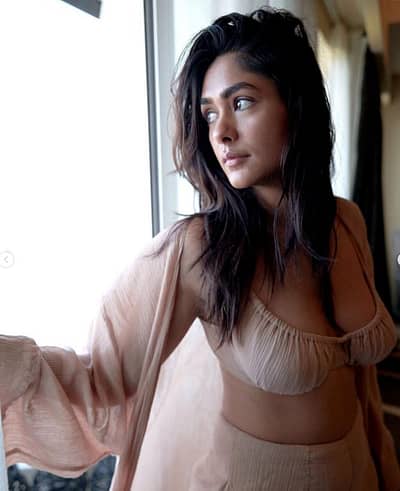 ಮಹಾರಾಷ್ಟ್ರ ಮೂಲದ ಈ ಬಾಲಿವುಡ್ ನಟಿಗೆ ಇದೀಗ ದಕ್ಷಿಣ ಸಿನಿಮಾರಂಗದಲ್ಲಿ ಸಾಕಷ್ಟು ಅವಕಾಶಗಳಿವೆ. ಸಾಲು ಸಾಲು ಸಿನಿಮಾಗಳಲ್ಲಿ ಮೃಣಾಲ್​ ಬ್ಯುಸಿಯಾಗಿದ್ದಾರೆ.  ಅವರ ಅಭಿನಯದ ಪೂಜಾ ಮೇರಿ ಜಾನ್, ಪಿಪ್ಪಾ ಸಿನಿಮಾಗಳು ಇನ್ನಷ್ಟೇ ಬಿಡುಗಡೆಯಾಗಬೇಕಿದೆ.
