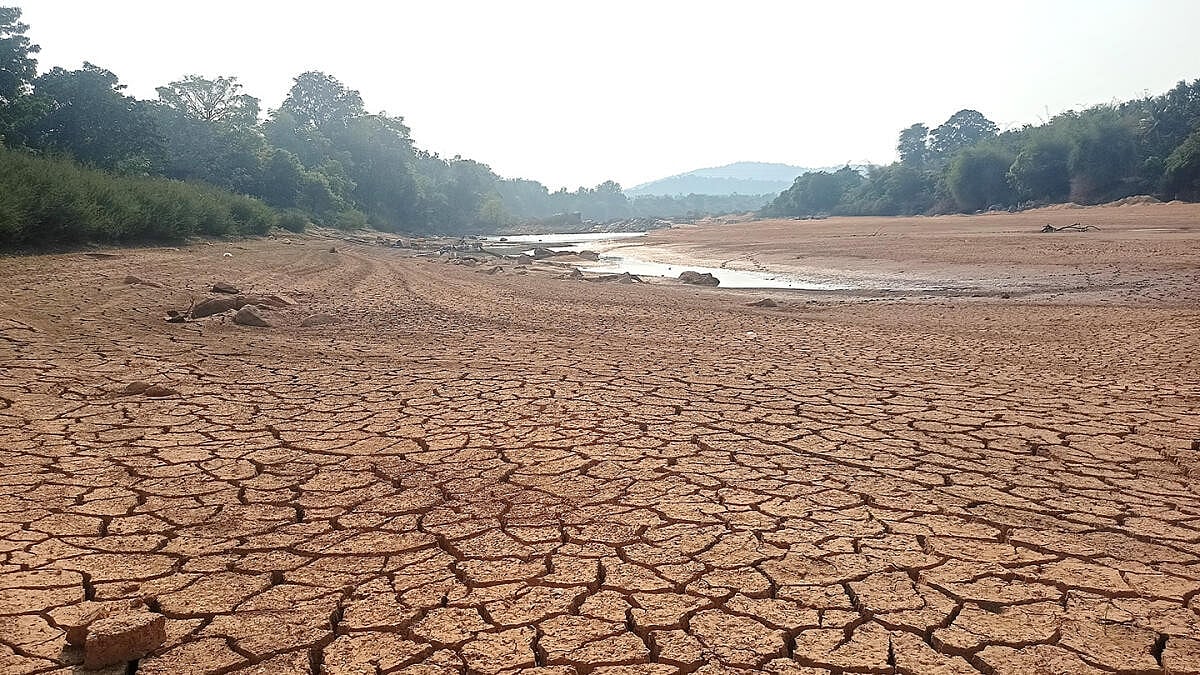 ಶಿವಮೊಗ್ಗ: ಬತ್ತಿದ ತುಂಗೆ, ಕುಡಿಯುವ ನೀರಿಗೆ ಹಾಹಾಕಾರ