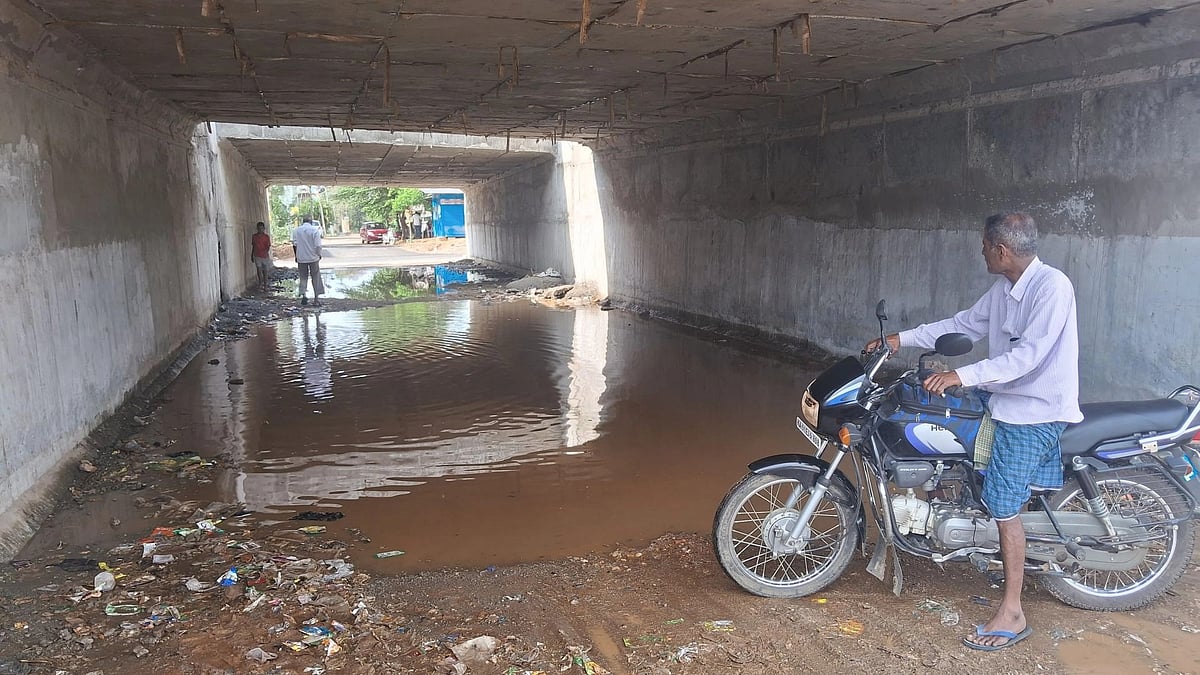 ಬೆಂಗಳೂರು– ಮೈಸೂರು ಹೆದ್ದಾರಿ: ಸೋನೆ ಮಳೆಗೇ ಮುಳುಗಿದ ಕೆಳಸೇತುವೆ