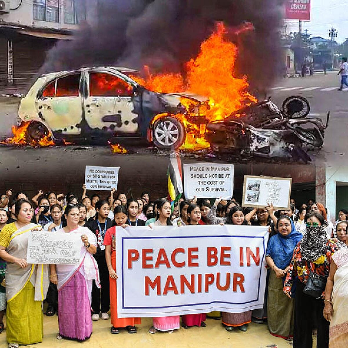 ಸಂಪಾದಕೀಯ | ಮಣಿಪುರ ಹಿಂಸಾಚಾರ ಕೊನೆಗೊಳಿಸಿ, ಸಮಸ್ಯೆಗಳಿಗೆ ಪರಿಹಾರ ಸೂತ್ರ ರೂಪಿಸಿ