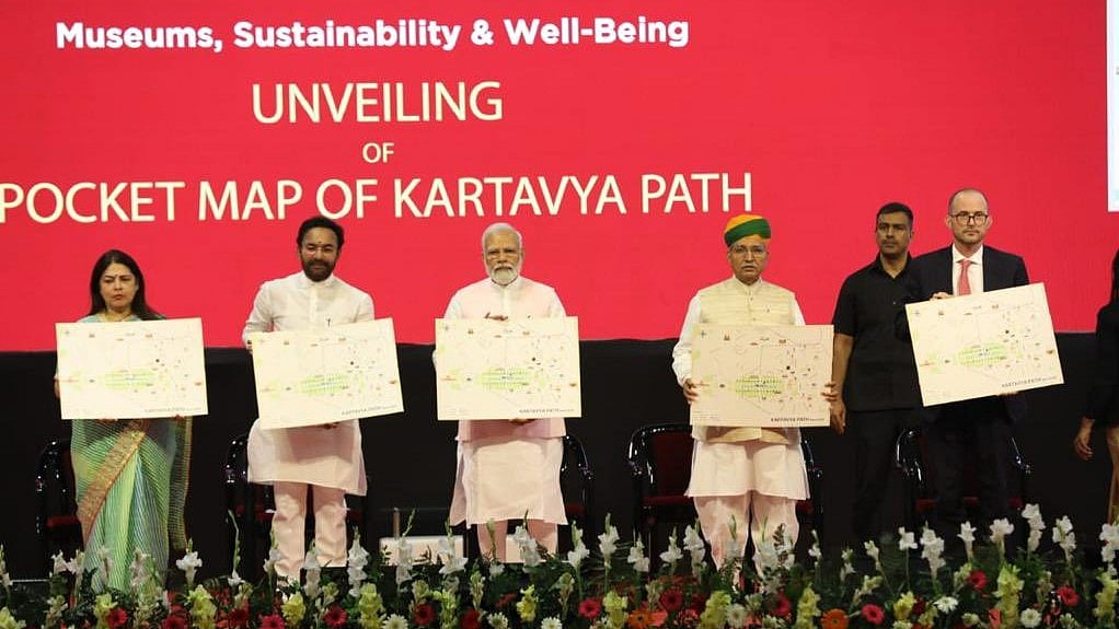 ಕರ್ತವ್ಯ ಪಥ ಕುರಿತ ಚಿಕ್ಕ ‘ನಕಾಶೆ‘ ಬಿಡುಗಡೆಗೊಳಿಸಿದ ಪ್ರಧಾನಿ ಮೋದಿ 