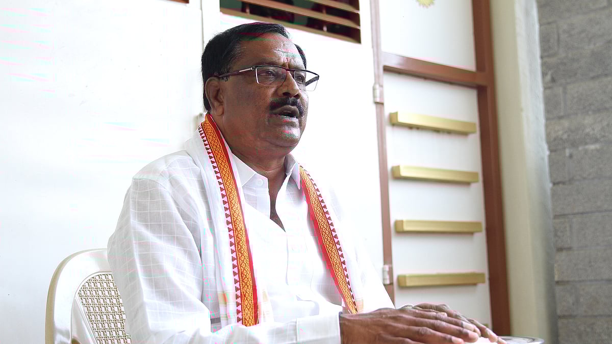 ಜೆಡಿಎಸ್‌ ಜೊತೆ ಹೊಂದಾಣಿಕೆ ಆರೋಪ: ಉಪ್ಪಿನ ಮೇಲೆ ಕೈ ಇಟ್ಟು ಪ್ರಮಾಣ ಮಾಡಿದ ಸಿದ್ದೇಗೌಡ