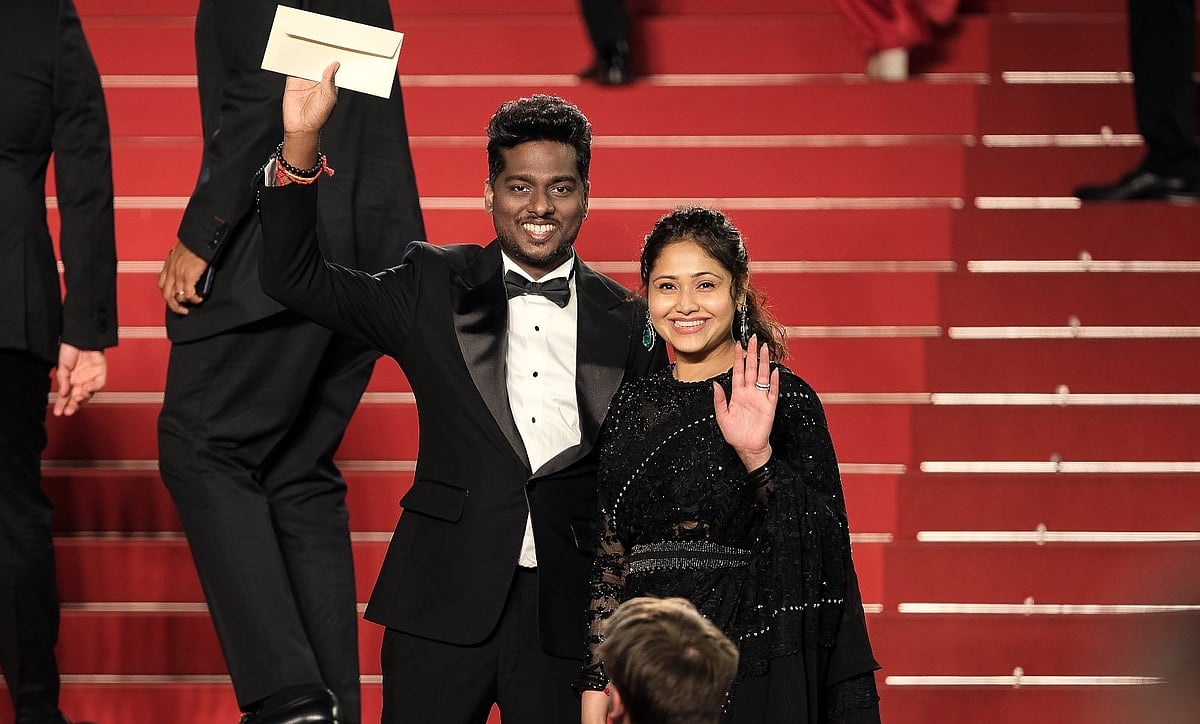 ಪತ್ನಿಯೊಂದಿಗೆ ಕಾನ್ ಚಿತ್ರೋತ್ಸವದಲ್ಲಿ ಮಿಂಚಿದ ಬಿಗಿಲ್ ಖ್ಯಾತಿಯ ನಿರ್ದೇಶಕ ಆಟ್ಲಿ