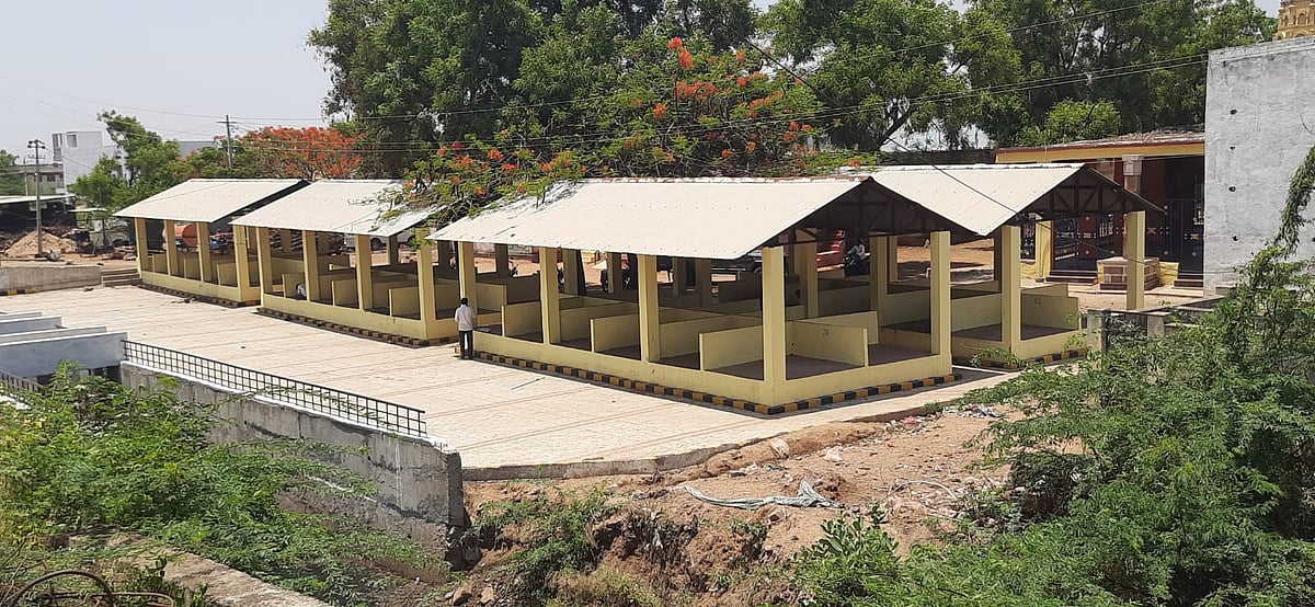 ಅಮೀನಗಡ: ವಾರದ ಸಂತೆಗೆ ಟ್ರಾಫಿಕ್‌ ಬಿಸಿ