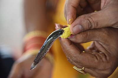 ಕೋವಿಡ್‌ ಕಾರಣದಿಂದಾಗಿ ಸ್ಥಗಿತಗೊಂಡಿದ್ದ ಪ್ರಸಾದ ವಿತರಣೆ ಮೂರು ವರ್ಷಗಳ ನಂತರ ಇದೇ ಮೊದಲ ಬಾರಿಗೆ ನಡೆಯುತ್ತಿದೆ. 
