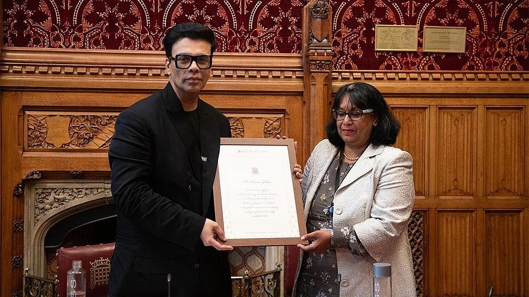 ನಿರ್ದೇಶಕನಾಗಿ 25 ವರ್ಷ: ಕರಣ್‌ ಜೋಹರ್‌ಗೆ ಬ್ರಿಟನ್‌ ಸಂಸತ್‌ನಿಂದ ಗೌರವ