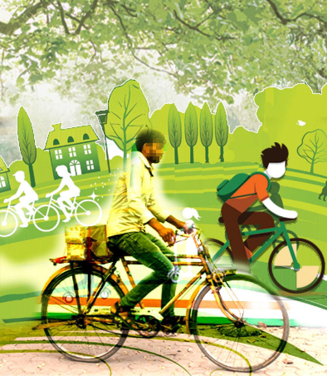 ಸಂಗತ | ಬೈಸಿಕಲ್: ಹಸಿರು ಹಾದಿಗೆ ಕೈಮರ