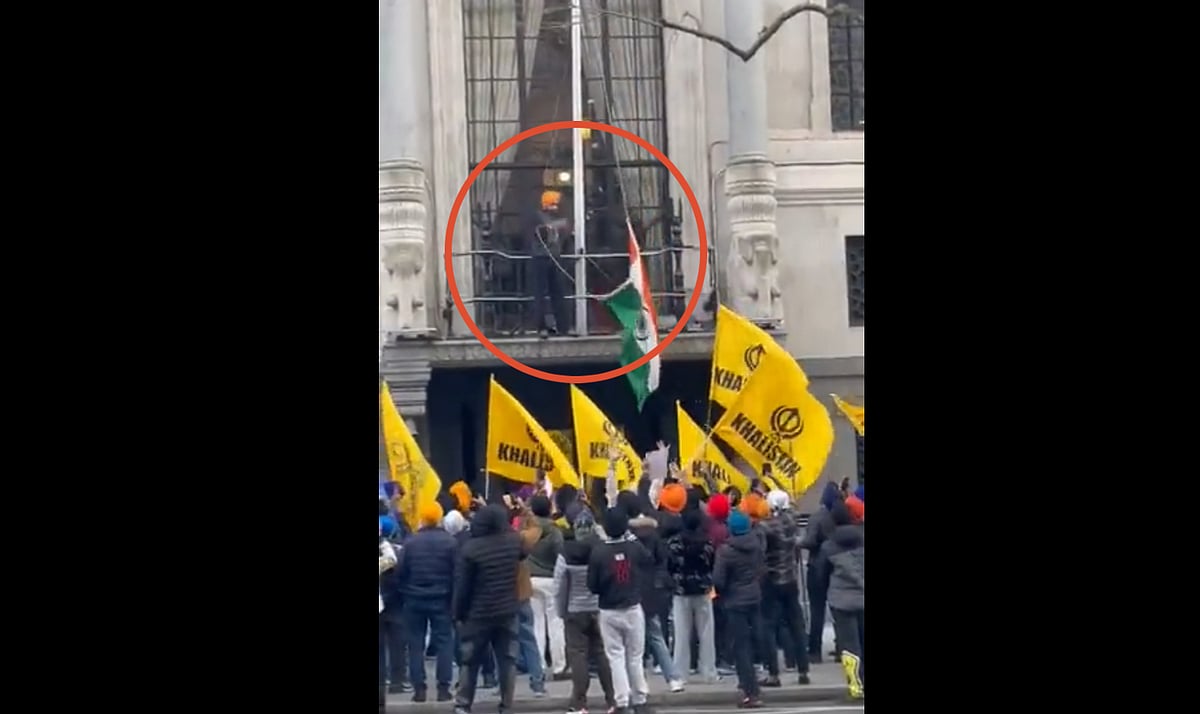 ಲಂಡನ್‌| ಭಾರತೀಯ ರಾಯಭಾರ ಕಚೇರಿಯ ರಾಷ್ಟ್ರಧ್ವಜ ಕೆಳಗಿಳಿಸಿದ್ದವ ಕ್ಯಾನ್ಸರ್‌ನಿಂದ ಸಾವು