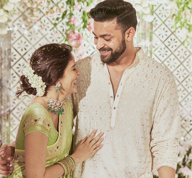 ನಟಿ ಲಾವಣ್ಯ ತ್ರಿಪಾಠಿಯೊಂದಿಗೆ ಎಂಗೇಜ್‌ ಆದ 'ಫಿದಾ' ಖ್ಯಾತಿಯ ನಟ ವರುಣ್‌ ತೇಜಾ