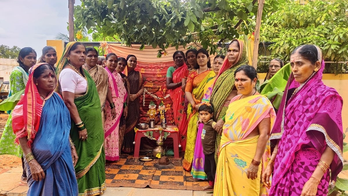 ಆಲಮಟ್ಟಿ : ಮಳೆಗಾಗಿ ಗೊಂಬೆ ಮದುವೆ