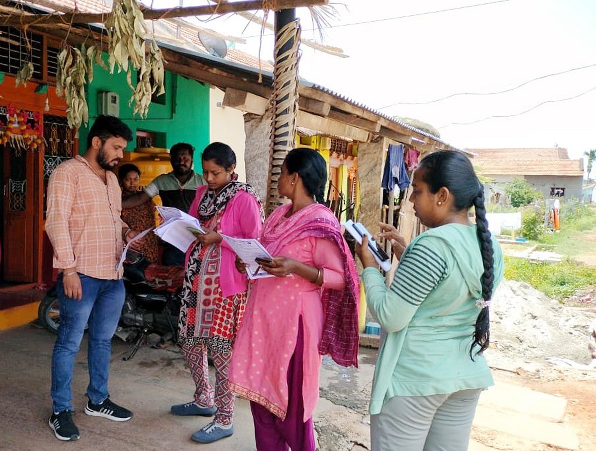 ಕಿಸಾನ್ ಸಮ್ಮಾನ್ : ಮನೆಗಳಿಗೆ ತೆರಳಿ ಇ-ಕೆವೈಸಿ