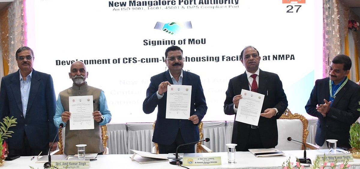 ನವಮಂಗಳೂರು ಬಂದರು: ಹೊಸ ಗೋದಾಮು ನಿರ್ಮಾಣ