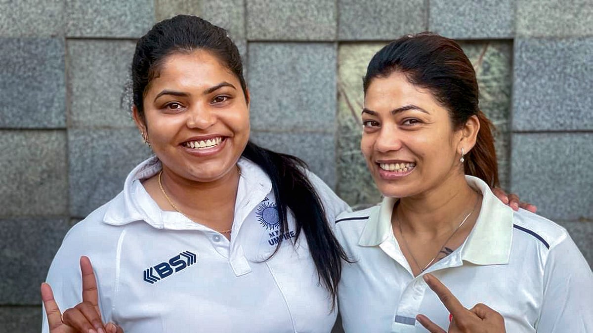 ಬಿಸಿಸಿಐ ಅಂಪೈರ್ ಪ್ಯಾನೆಲ್‌ಗೆ ಭೂಲೆ ಸಹೋದರಿಯರು