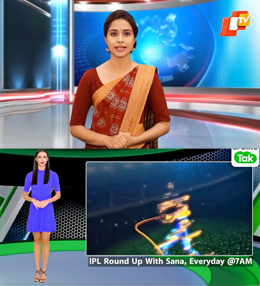 ಕೃತಕ ಬುದ್ಧಿಮತ್ತೆಯ ಟಿವಿ ಆ್ಯಂಕರ್‌!