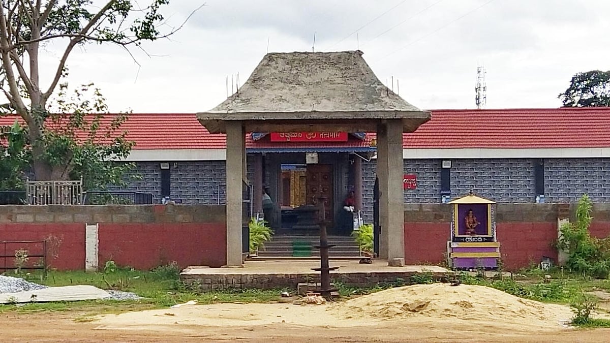 ಕುಮಾರಪಟ್ಟಣ: ಭಕ್ತರ ಸೆಳೆಯುವ ಅಯ್ಯಪ್ಪ ದೇಗುಲ