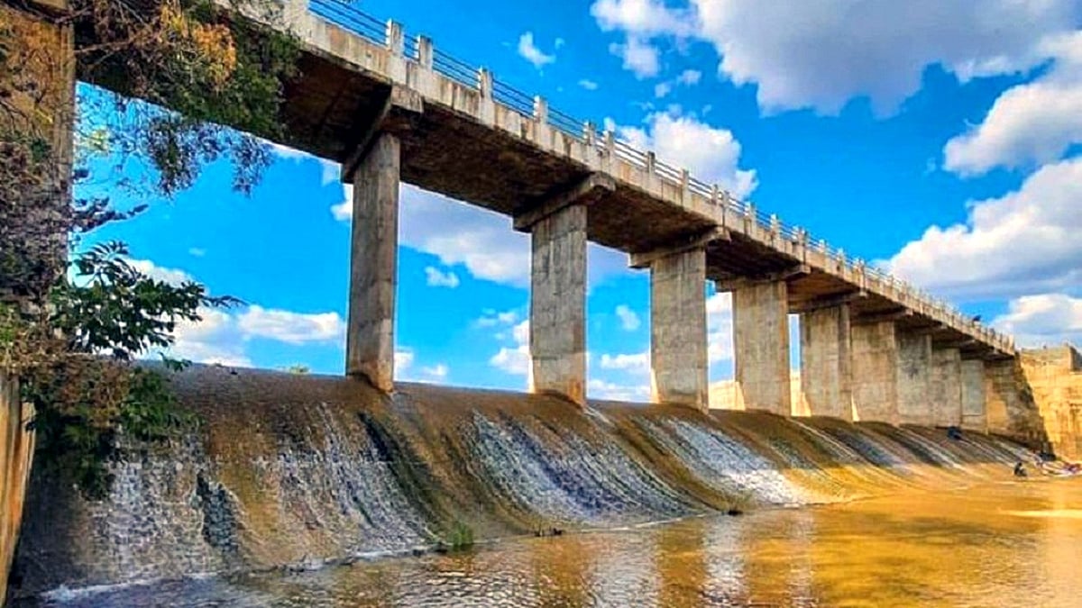 ಖೇರ್ಡಾ ಜಲಾಶಯ ಒಳಹರಿವು ಹೆಚ್ಚಳ: ಎಚ್ಚರಿಕೆ