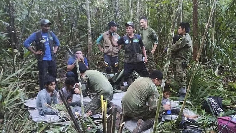 ಅಮೆಜಾನ್ ಕಾಡಿನಲ್ಲಿ 40 ದಿನಗಳ ಬಳಿಕ ಪತ್ತೆಯಾಗಿದ್ದ ಮಕ್ಕಳು ಆಸ್ಪತ್ರೆಯಿಂದ ಬಿಡುಗಡೆ