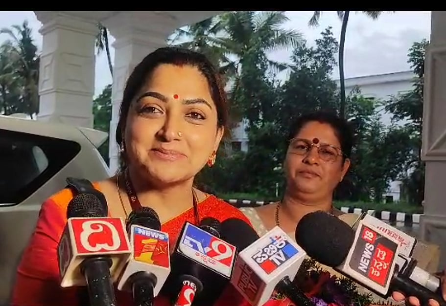 ವಿಡಿಯೊ ಚಿತ್ರೀಕರಣ ಪ್ರಕರಣ; ವಿಚಾರಣೆ ನಡೆಸಲು ಉಡುಪಿಗೆ ಬಂದ ಖುಷ್ಬೂ