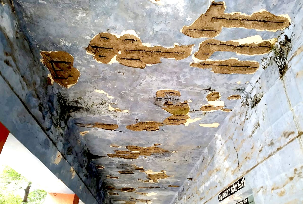 ಚಿತ್ತಾಪುರ | ಶಾಲೆ ಕಟ್ಟಡ ಶಿಥಿಲ: ಆತಂಕ