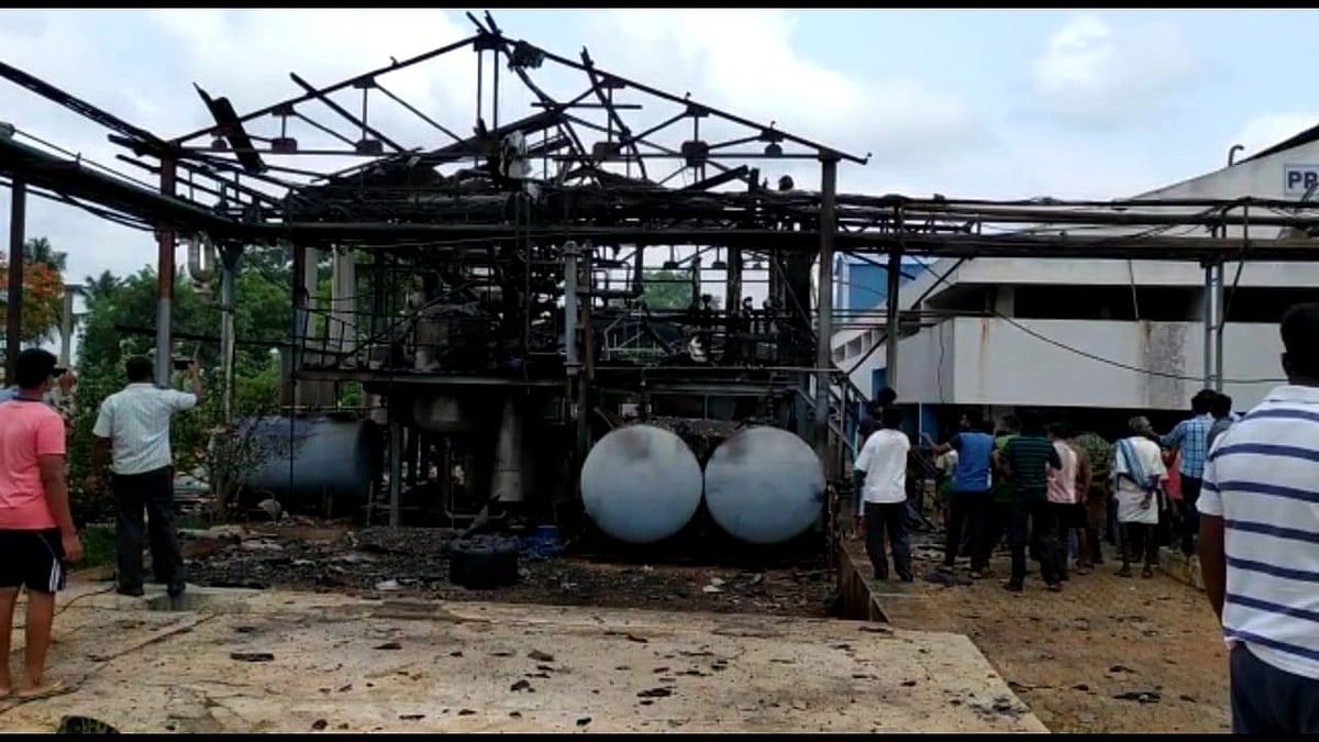 ಕಾರ್ಖಾನೆ ಬಾಯ್ಲರ್ ಸ್ಪೋಟ: ಕಾರ್ಮಿಕನಿಗೆ ಗಾಯ