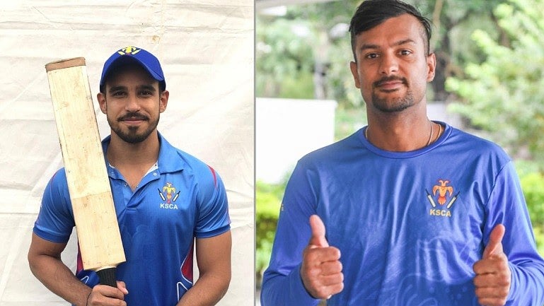 ಮಹಾರಾಜ ಟ್ರೋಫಿ ಬಿಡ್: ಅಭಿನವ್ ಮನೋಹರ್‌ಗೆ  ₹15 ಲಕ್ಷ, ಮಯಂಕ್‌ಗೆ ₹14 ಲಕ್ಷ