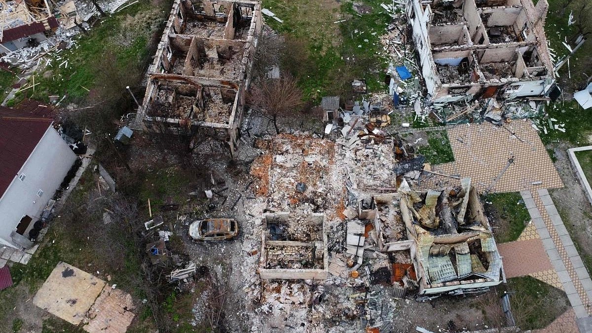 ನ್ಯಾಟೊ ಶೃಂಗ ಆರಂಭಕ್ಕೂ ಮುನ್ನ ಕೀವ್‌ ಮೇಲೆ ರಷ್ಯಾ ವೈಮಾನಿಕ ದಾಳಿ