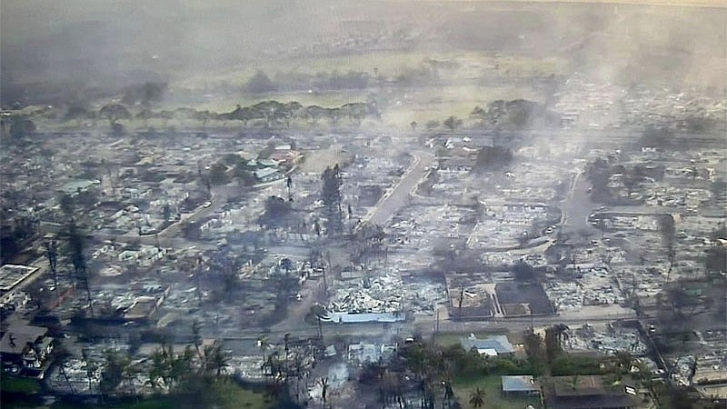 ಹವಾಯಿ ಕಾಳ್ಗಿಚ್ಚು | ಲಾಹಿಯಾನ ಪಟ್ಟಣ ತತ್ತರ; ಮೃತರ ಸಂಖ್ಯೆ 67ಕ್ಕೆ ಏರಿಕೆ