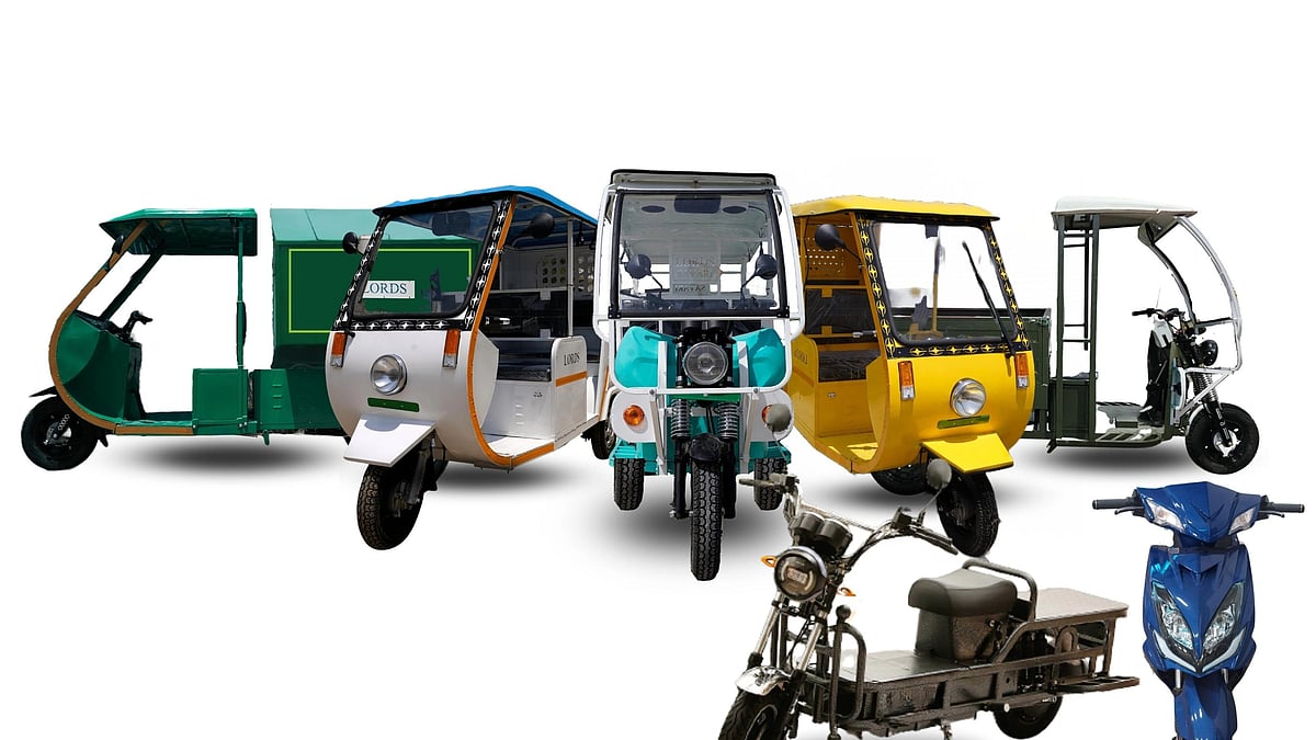 ಇ.ವಿ ವಾಹನಗಳ ಪ್ರದರ್ಶನ
