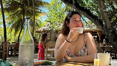 ಸದ್ಯ ಮಾಲ್ಡೀವ್ಸ್‌ ಪ್ರವಾಸದಲ್ಲಿರುವ ತಮನ್ನಾ ಖುಷಿ ಹಂಚಿಕೊಂಡಿದ್ದಾರೆ