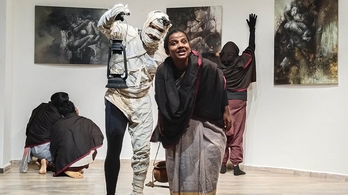 ಯುದ್ಧದ ಭೀಕರತೆ ಸಾರಿದ ರಂಗರೂಪಕ 