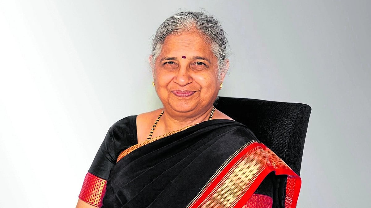 ನಾರಾಯಣಮೂರ್ತಿ ವಾರಕ್ಕೆ 80ರಿಂದ 90 ಗಂಟೆ ದುಡಿದಿದ್ದಾರೆ: ಸುಧಾ ಮೂರ್ತಿ