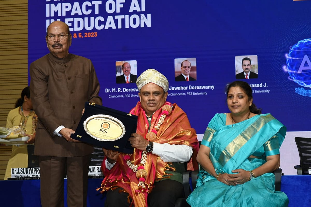 ಮಾರ್ಗದರ್ಶನ ಕಾರ್ಯಕ್ರಮದಿಂದ ಗುಣಮಟ್ಟ: ಪಿಇಎಸ್ ವಿವಿ ಕುಲಾಧಿಪತಿ ದೊರೆಸ್ವಾಮಿ